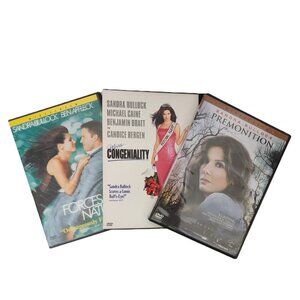 Forces of Nature, Miss Congeniality& Premonition DVD Widescreen w/Sandra…